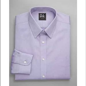 Jos. A. Bank Dress Shirt - Purple 15 1/2-35